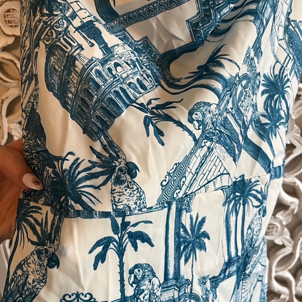 French Riviera mini dress